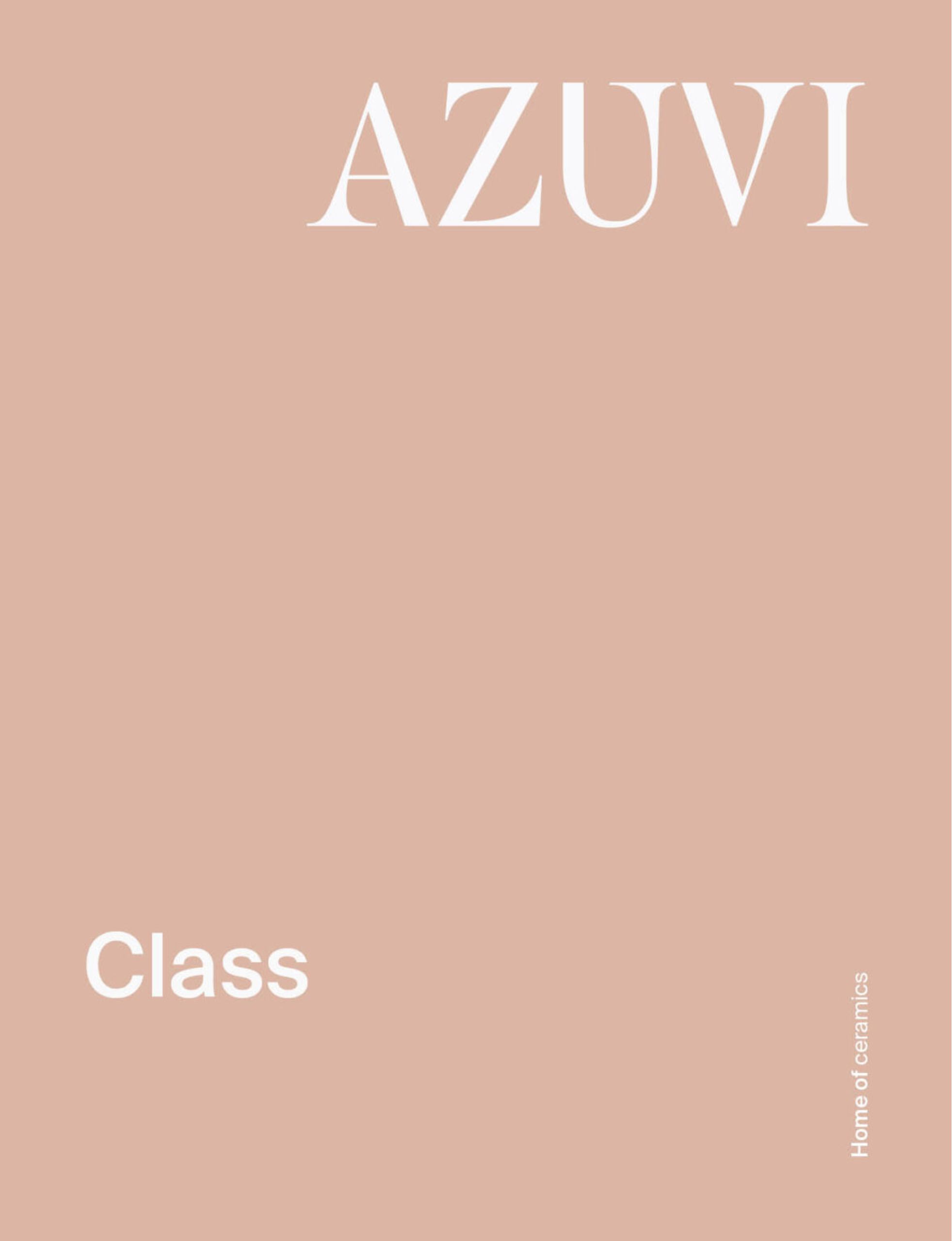 Portada del catálogo de Azuvi class