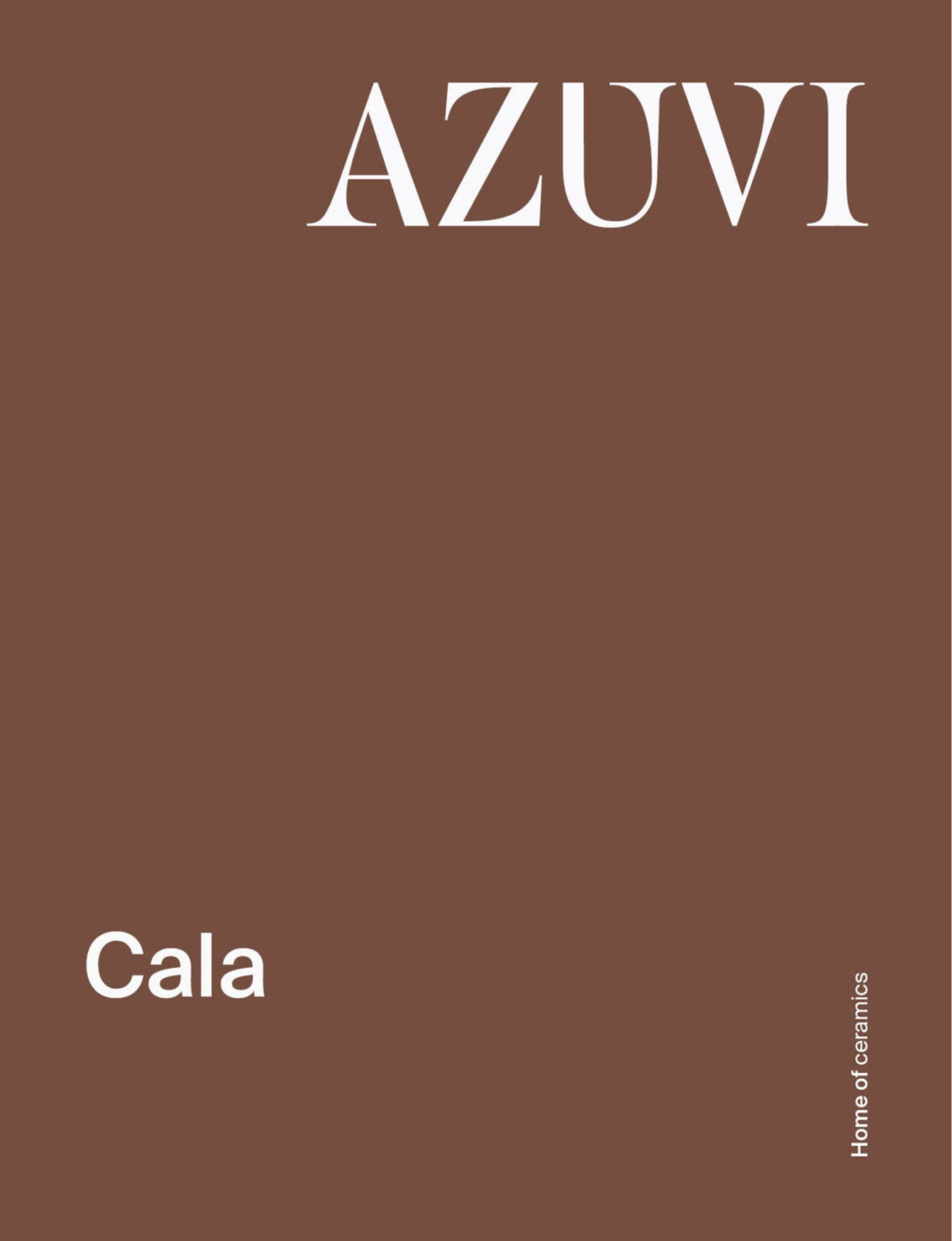 Portada del catalogo Cala de Azuvi de 2025