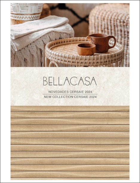 Portada del catálogo de novedades 2024 Bellacasa
